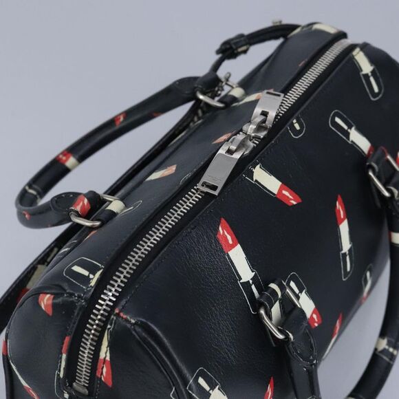 Saint Laurent Baby Duffle Black Leather Handbag (Pre-Owned) - Picture 6 of 16